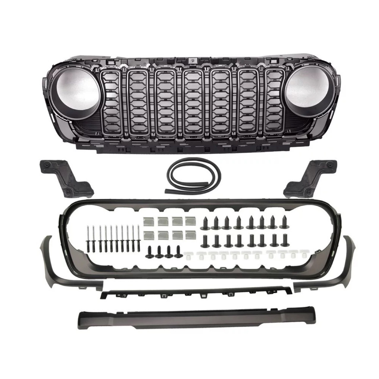 Применимо к 18-24 Wrangler Med-Net Modified Новый JL Передняя поверхность внешняя видовая угловой истребитель Угловой Истребитель Цонгванг