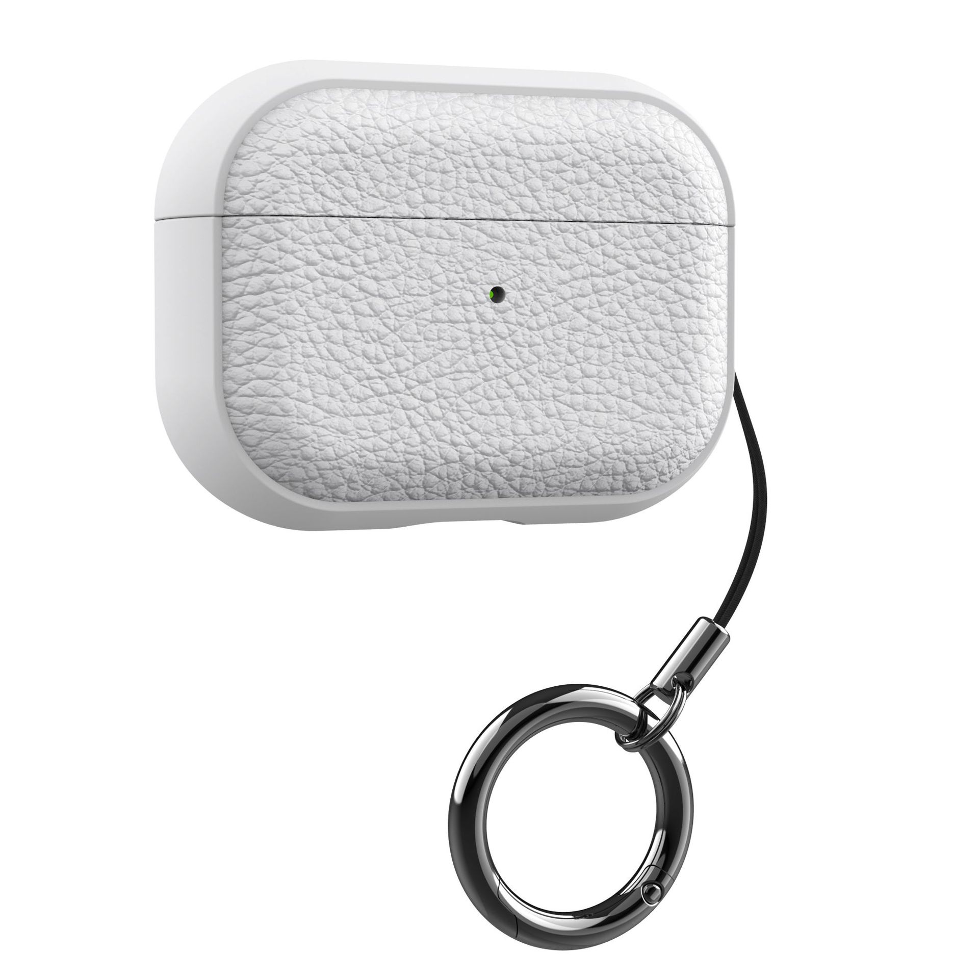 Simple lychee patterned leather suitable for AirPods 4th generation protective case, 2nd and 3rd generation Pro2 Apple Bluetooth earphone case