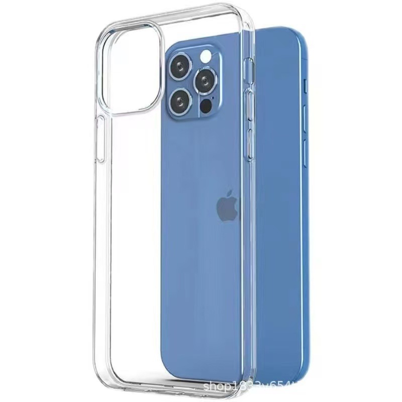 Transparent inner four corner anti drop suitable for Apple 16 phone case, new Apple 17 Promax acrylic protective cover 15