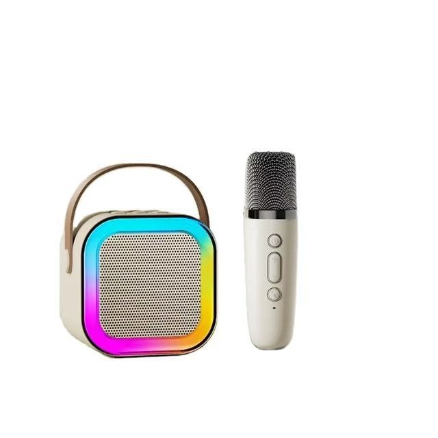 Беспроводной караоке-комплект Джин Мейсюн с микрофонами и Bluetooth-колонкой
