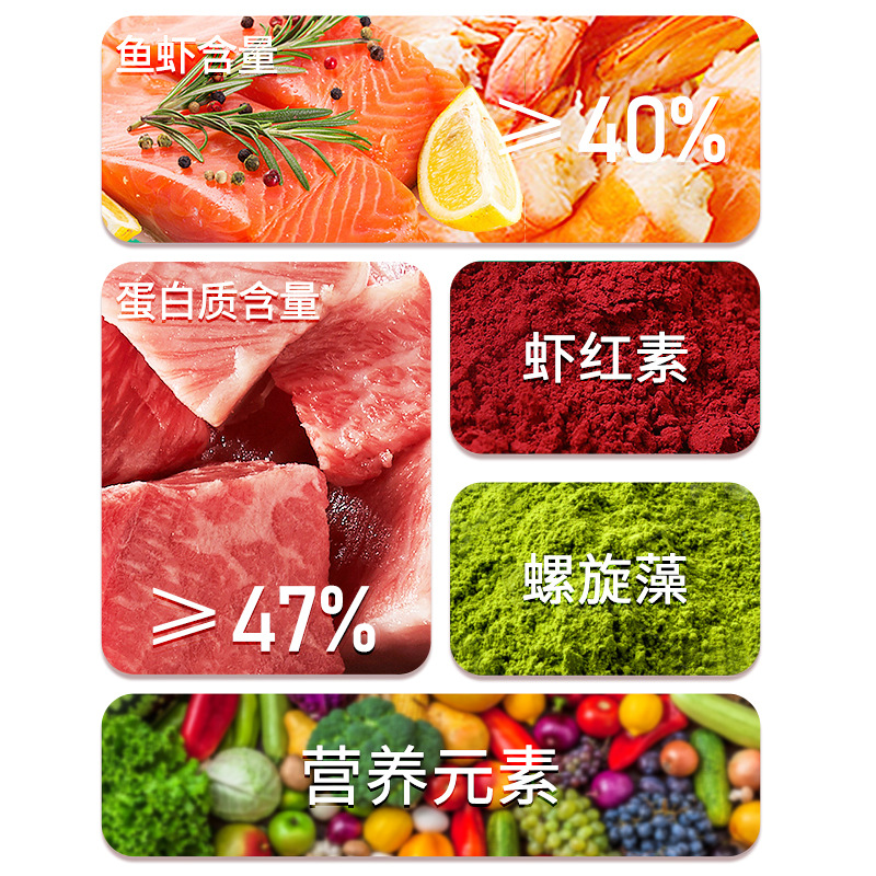 疯狂水草 Lansshou Fish Food Goldfish Food Высокий белок декоративная рыба Koi кормит небольшие зерна производитель оптом