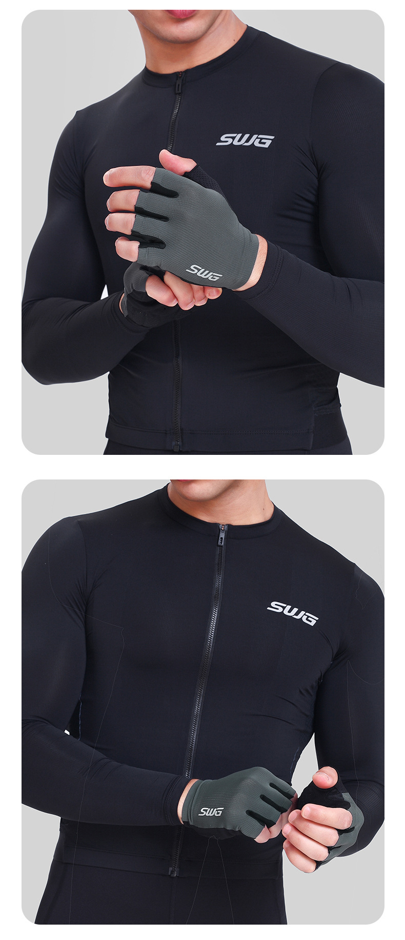 SWG Mingsheng Spring and Summer Highway Mountain Bike Riding Shock Absorbent Breathable Gloves Starry Sky Half Finger Gloves