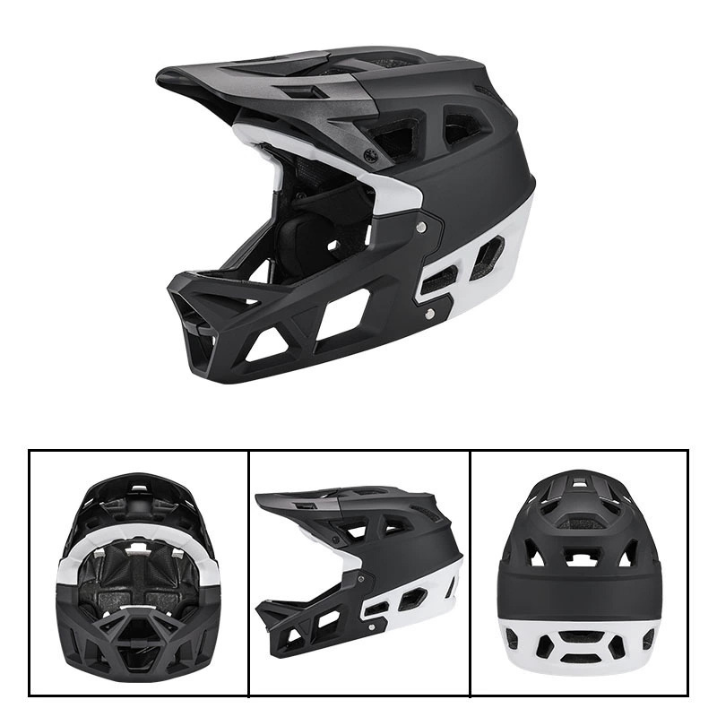 Cross border new outdoor camouflage mountain bike off-road helmet CE certification race speed descent safety adult full helmet wholesale