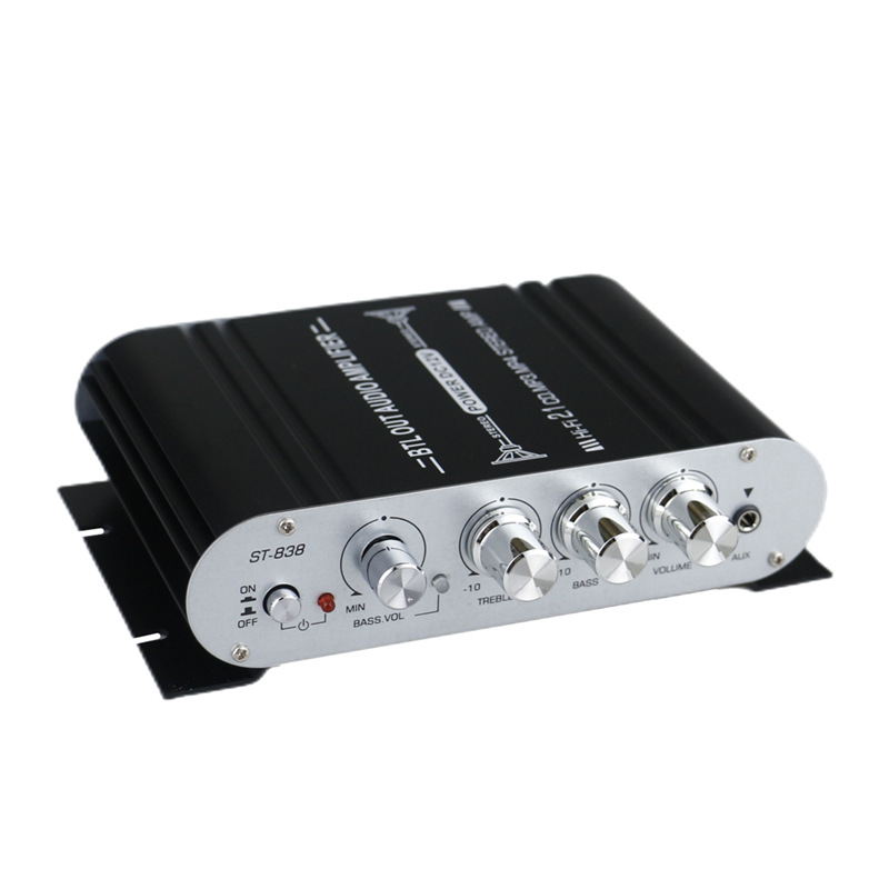Автомобильный HiFi усилитель 2.1 канала ST-838