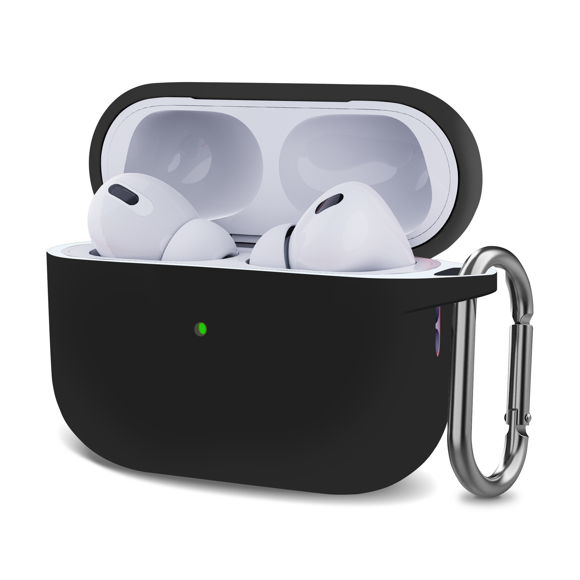 Suitable for AirPods Pro3 Apple 2025 new Bluetooth earphones, silicone solid color one-piece thick protective case