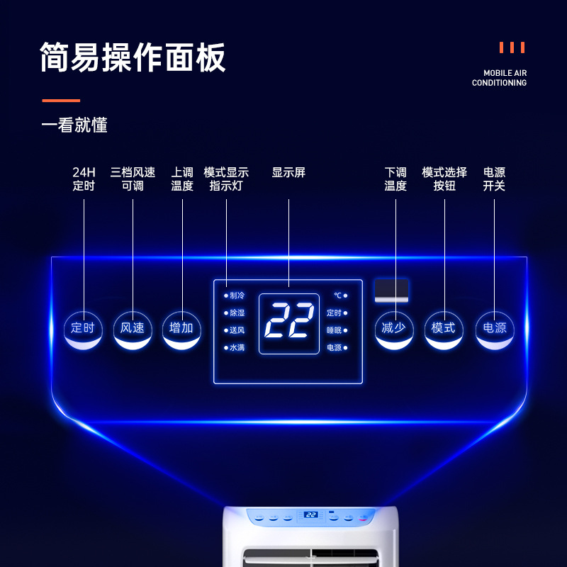 Мобильный кондиционер Xinfei KY-25 All-In-One