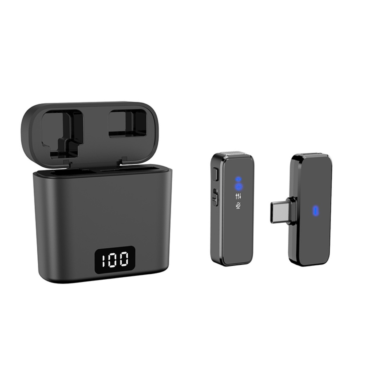 Беспроводной петличный микрофон Gangster N3 Bluetooth 5.0 Type-C