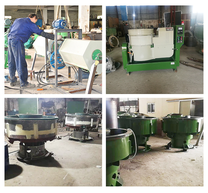 Polishing machine vibration polishing surface treatment burrs batch sharp hardware rust removal refurbishment automatic material selection vibration grinding machine