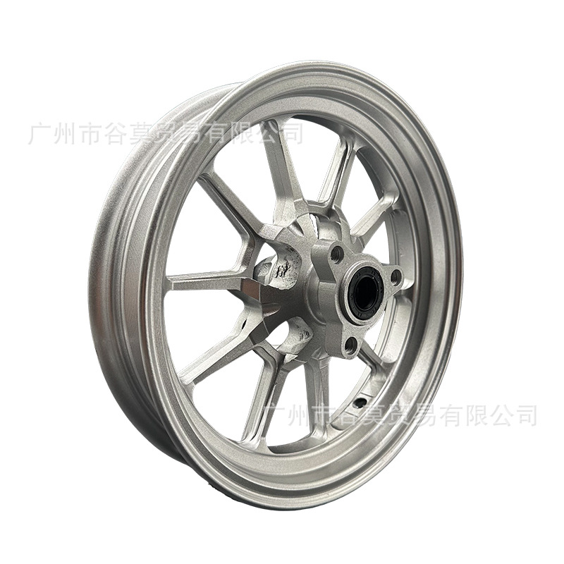 Linhai Kuqi 10-дюймовые передние и задние колеса Fuxi Qiaoge Ghost Fire 100CC Lingying 100 со стальным ободом мотоцикла