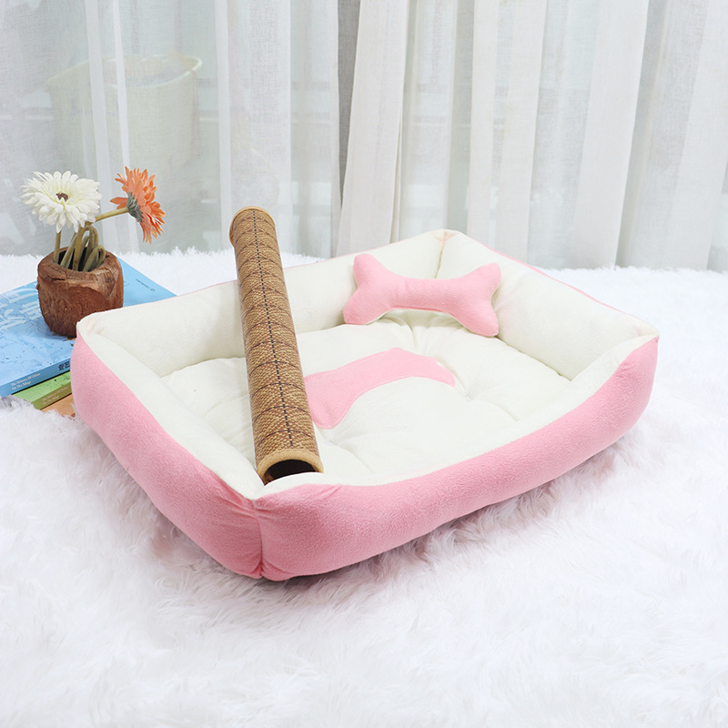Doghouse Four Seasons Universal Cat Cushion Summer Teddy маленькая собака большая собака золотисто -ретривер