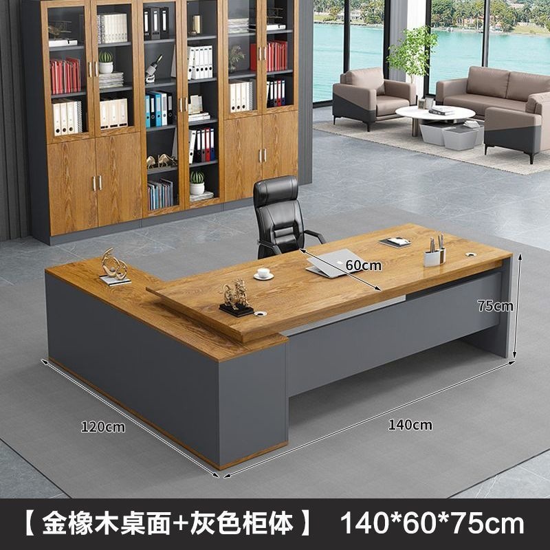 Office Desk Simple Modern Manager Single Desk Office Desk Large Class Desk President Supervisor Desk Combination Boss Desk