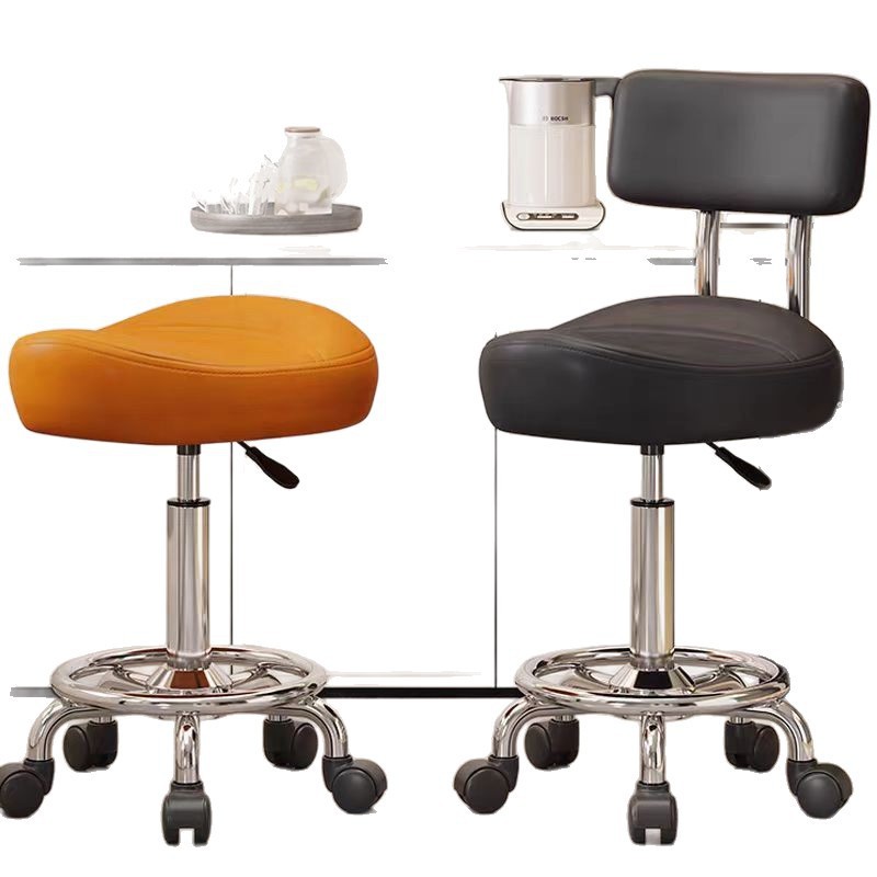 Saddle chair live broadcast, high footstool, universal wheel lift chair, front desk, cash register with wheels, bar counter chair, kitchen specific chair