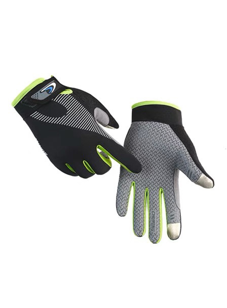 Long finger gloves thin for men and women outdoor sports, long finger fishing, hiking, fitness, cycling gloves