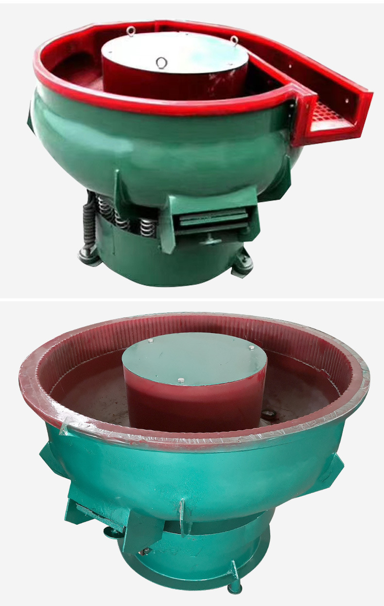 Manufacturer supplies flat bottomed industrial vibration grinding machines, rubber grinding machines, hardware vibration grinding and polishing machines in stock