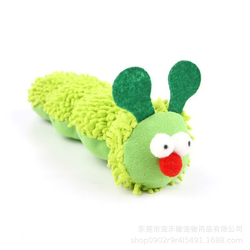 Мятная игрушка, плюшевая кукла, подушка, домашний питомец, гусеница, избавление от скуки
