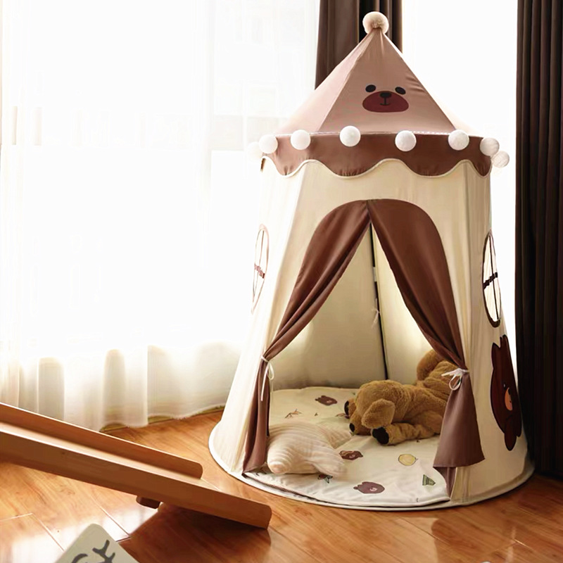 Cross border children's tent indoor home baby game house boys and girls princess castle toy house small house