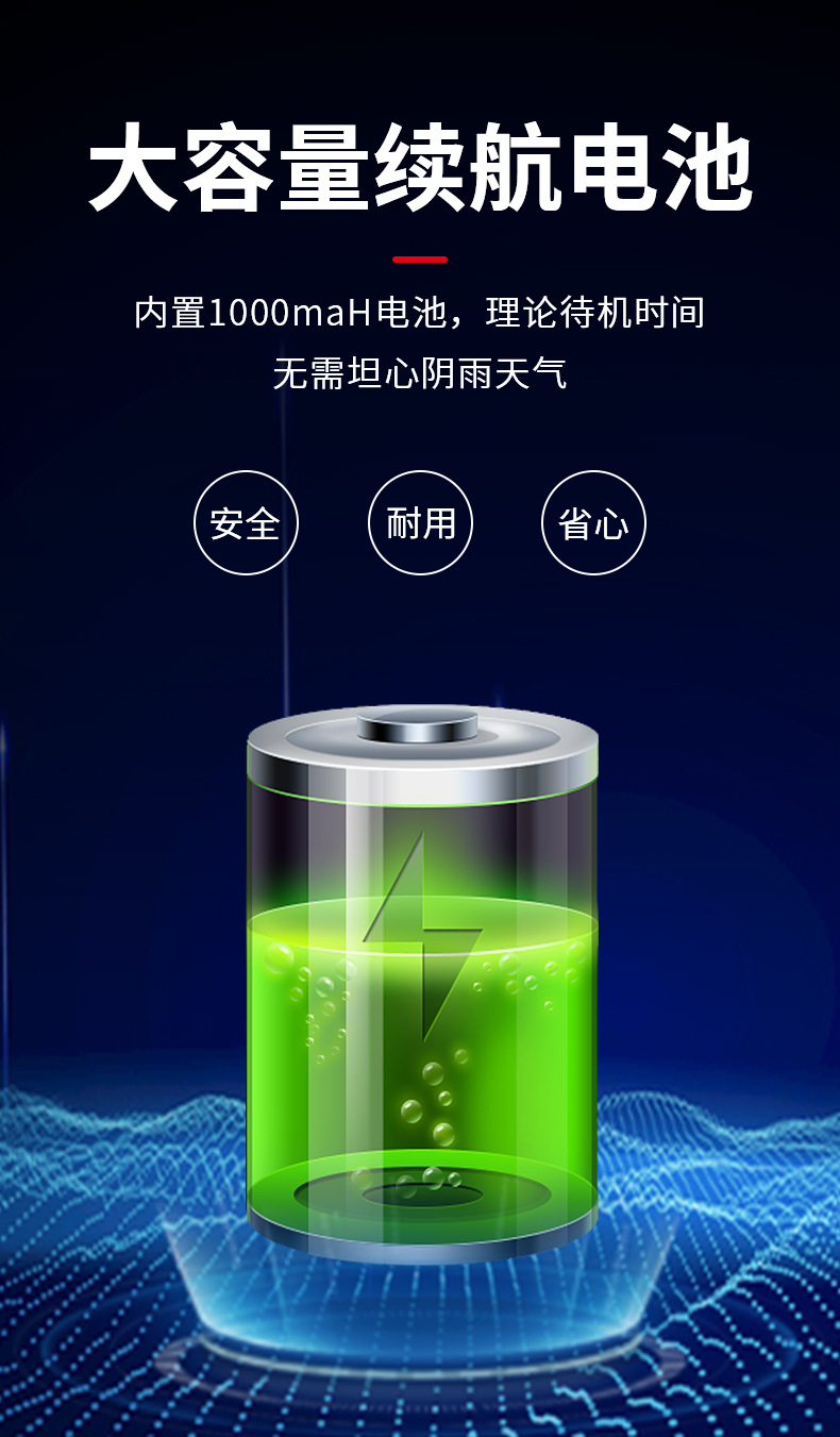 Solar charging rodent repellent, outdoor animal repellent, red light flashing, bird repellent, bat repellent, cross-border source of goods