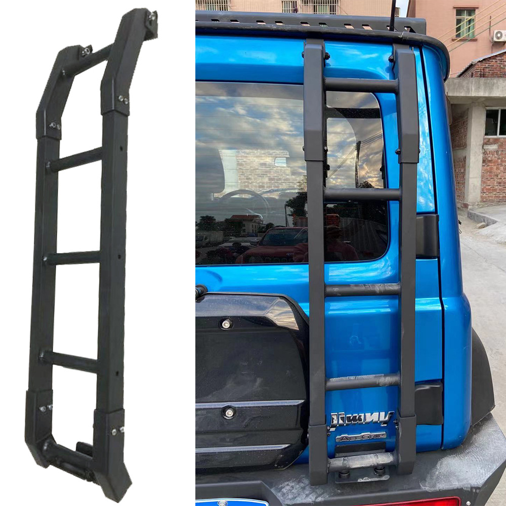 Подходит для 19-25 новых аксессуаров для модификации Jimny Jimny JB74 JB64, лестница задней двери из алюминиевого сплава, задняя лестница