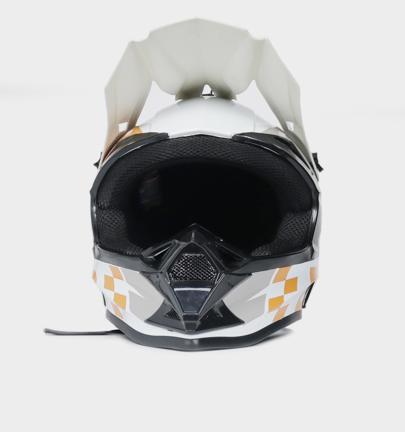 Off road bicycle riding helmet men's and women's rally helmet large ATV racing breathable off-road helmet DOT