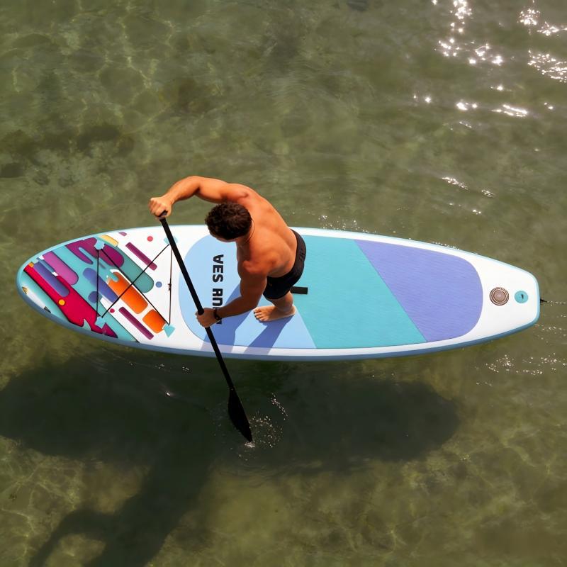 Free shipping in stock SUP surfboard, standing inflatable paddle board, adult yacht brushed skateboard, clip net paddle board, water board