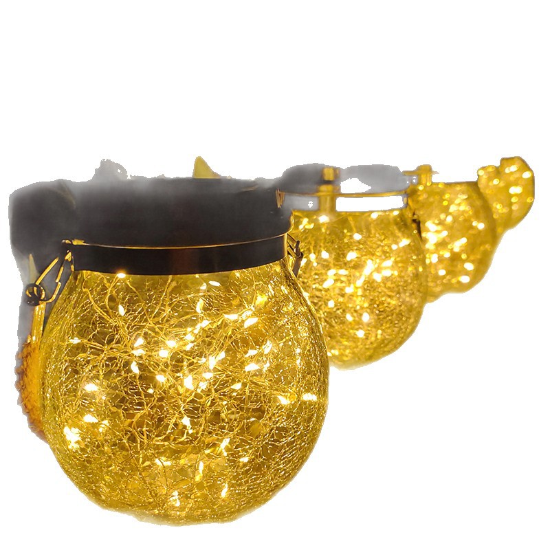 Solar courtyard lights for home users, outdoor atmosphere lights, garden hanging trees, landscape balconies, waterproof cracks, decorative night lights