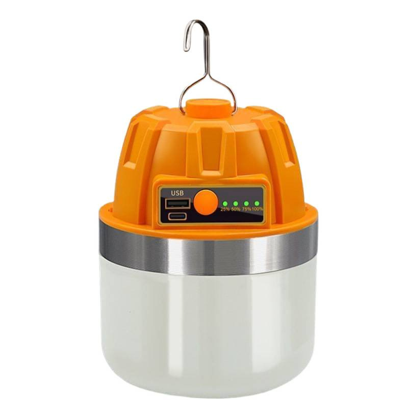 High power rechargeable lighting fixtures, durable light bulbs, night market stalls, mobile camping, household power outages, emergency response