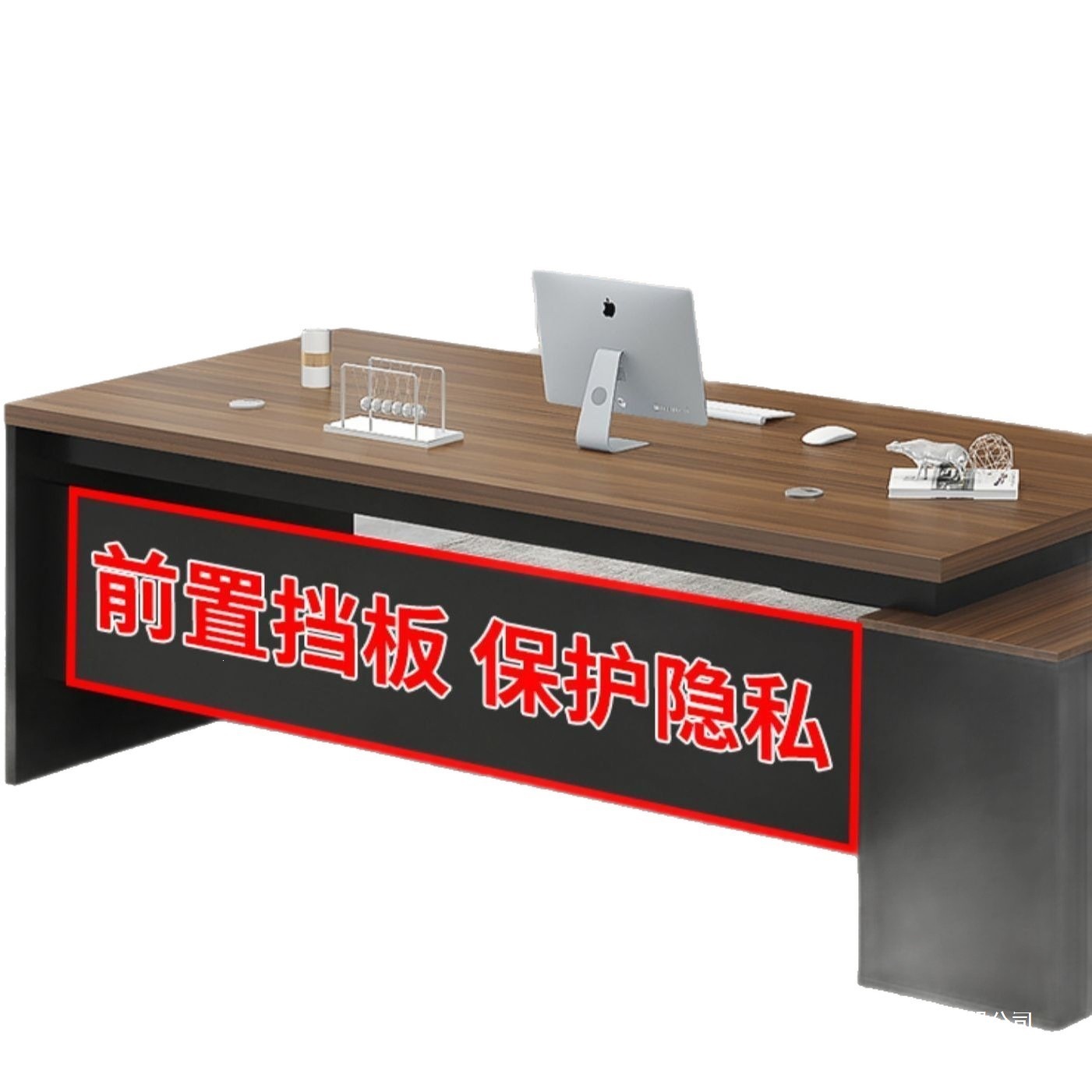 Office Desk Simple and Modern Manager's Desk Office Furniture Large Class Desk President Supervisor Desk and Chair Combination Boss's Desk