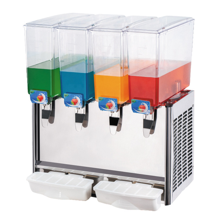 Beverage machine, commercial Bocconi stall, juice machine, hot and cold double cylinder, three cylinder cold drink hot drink machine, stall milk tea machine
