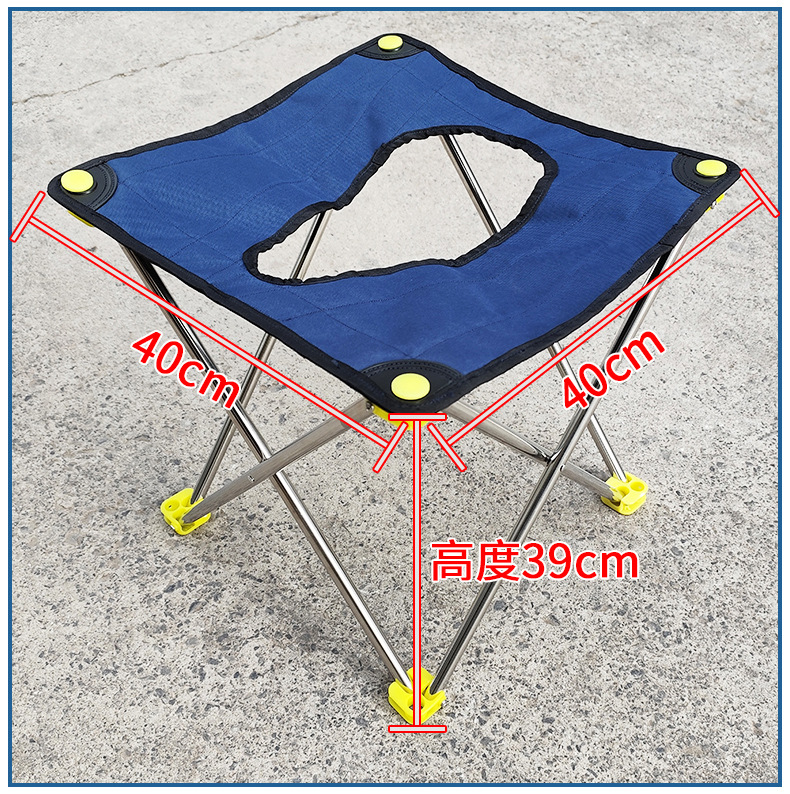 304 stainless steel portable toilet chair, camping toilet, travel outdoor, emergency toilet, folding car, pregnant woman