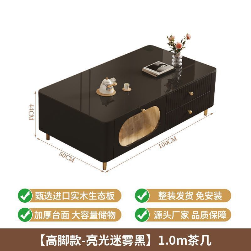 Комплект мебели для гостиной Xinzifeng (ТВ-тумба и журнальный столик) в современном французском стил