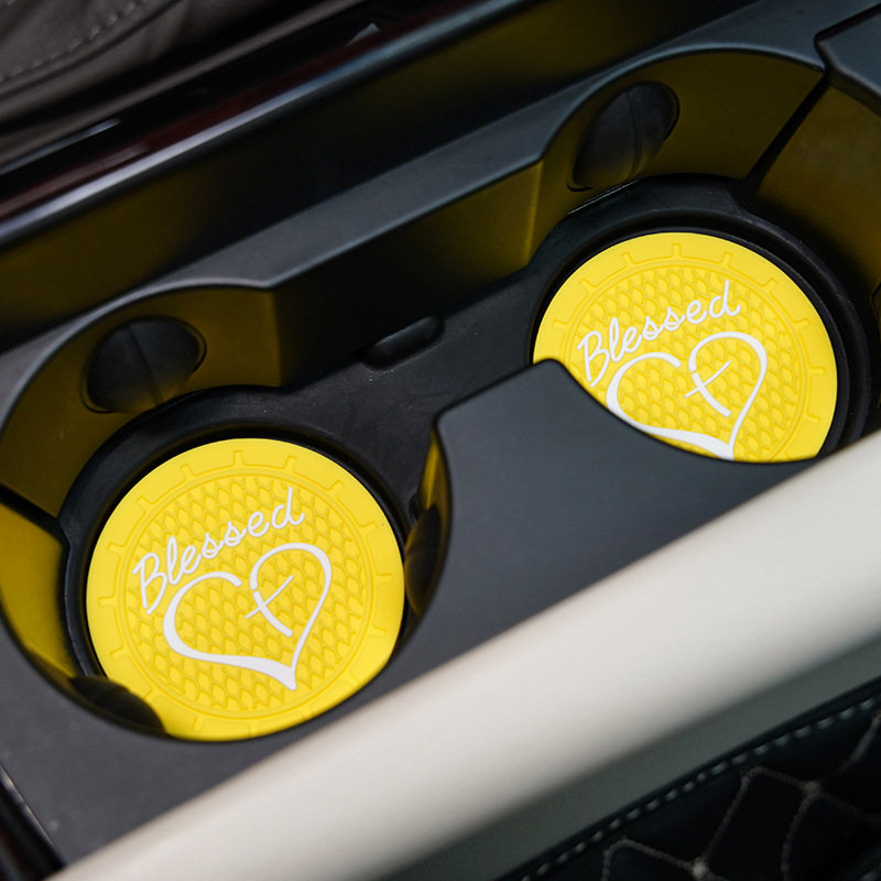Фабрика непосредственно снабжать автомобильную подушку Cash Cup Splot Pad Творческий текст милый подушник Anti -Skatecar Interior