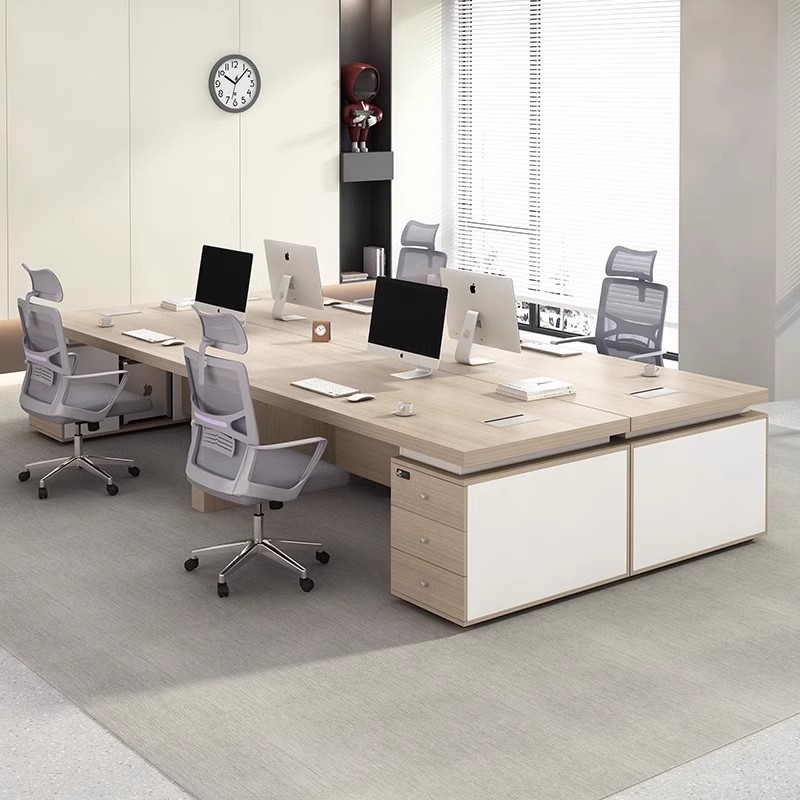 Boss's desk, modern minimalist office, CEO's desk, large shift desk manager, computer desk, office desk and chair combination, large shift desk