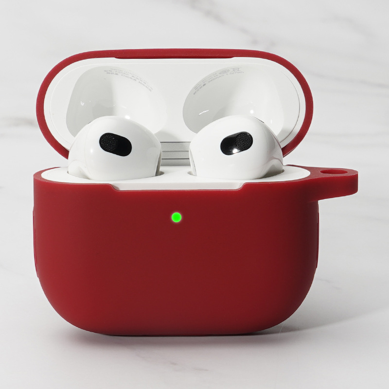 适用2021年新款airpods 3耳机保护壳苹果airpods耳机套源头厂家