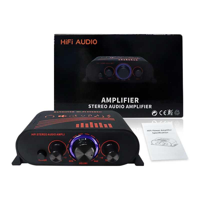 Автомобильный двухканальный усилитель HiFi Bluetooth AK170 Sienwiny