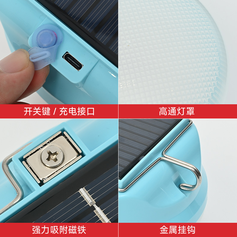 Solar powered LED lights, extremely bright energy-saving lights/specially designed for foreign trade/camping camping lights, outdoor night market stall emergency lights