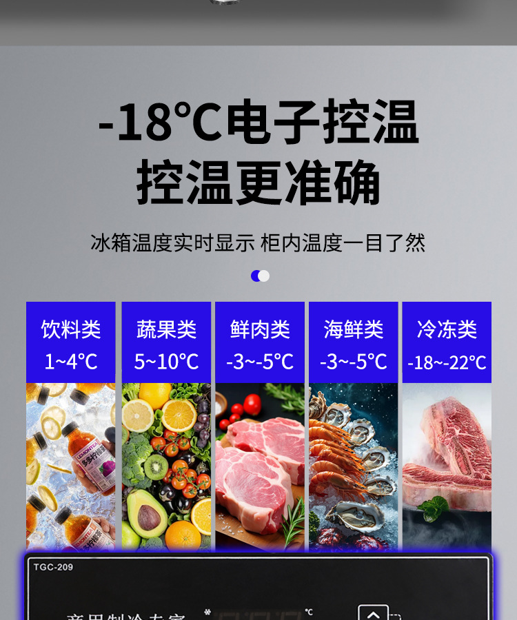 Commercial operation table, freezer, stainless steel kitchen, refrigeration, freezing workbench, refrigerator, direct cooling, flat freezer, manufacturer wholesale