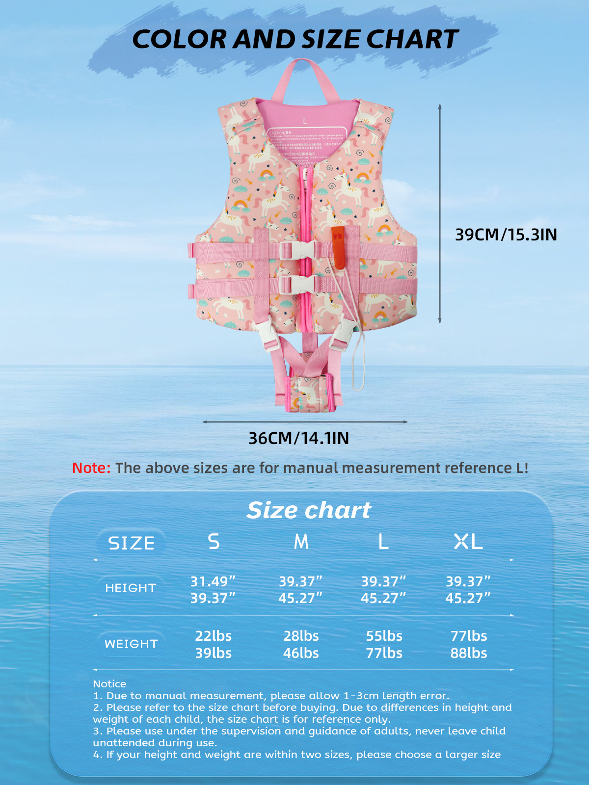 Cross border children's life jackets, diving materials, cartoon printed warm water buoyancy jackets, swimming vests for men and women aged 3-12