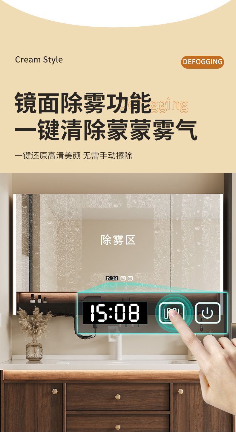 Walnut washbasin, bathroom cabinet, combination bathroom, hand washing and washing ceramic integrated washbasin, new Chinese style