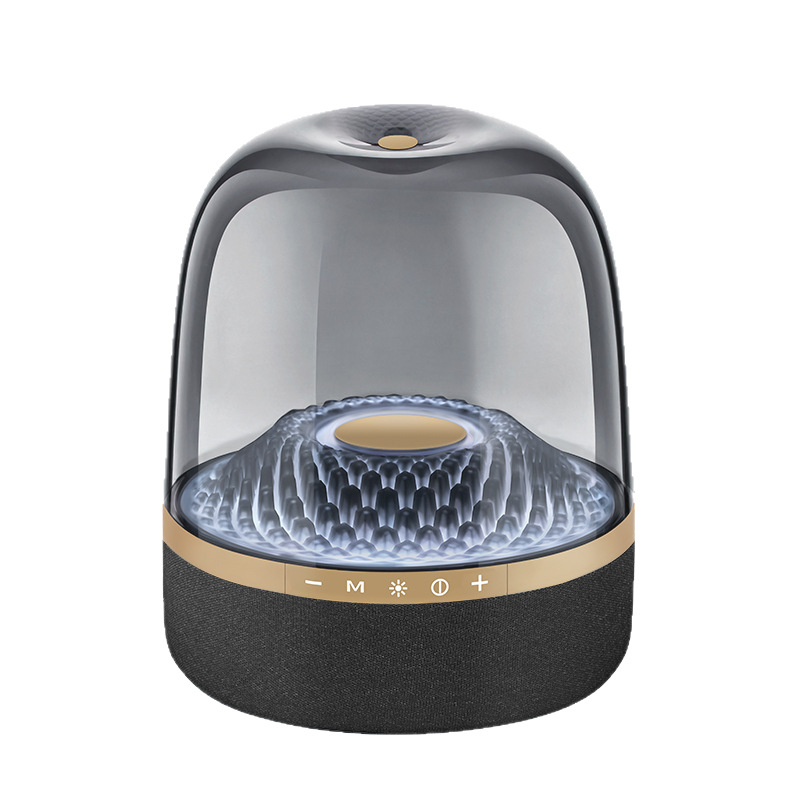 Беспроводная HiFi колонка-сабвуфер M9Ultra+ с прозрачным корпусом