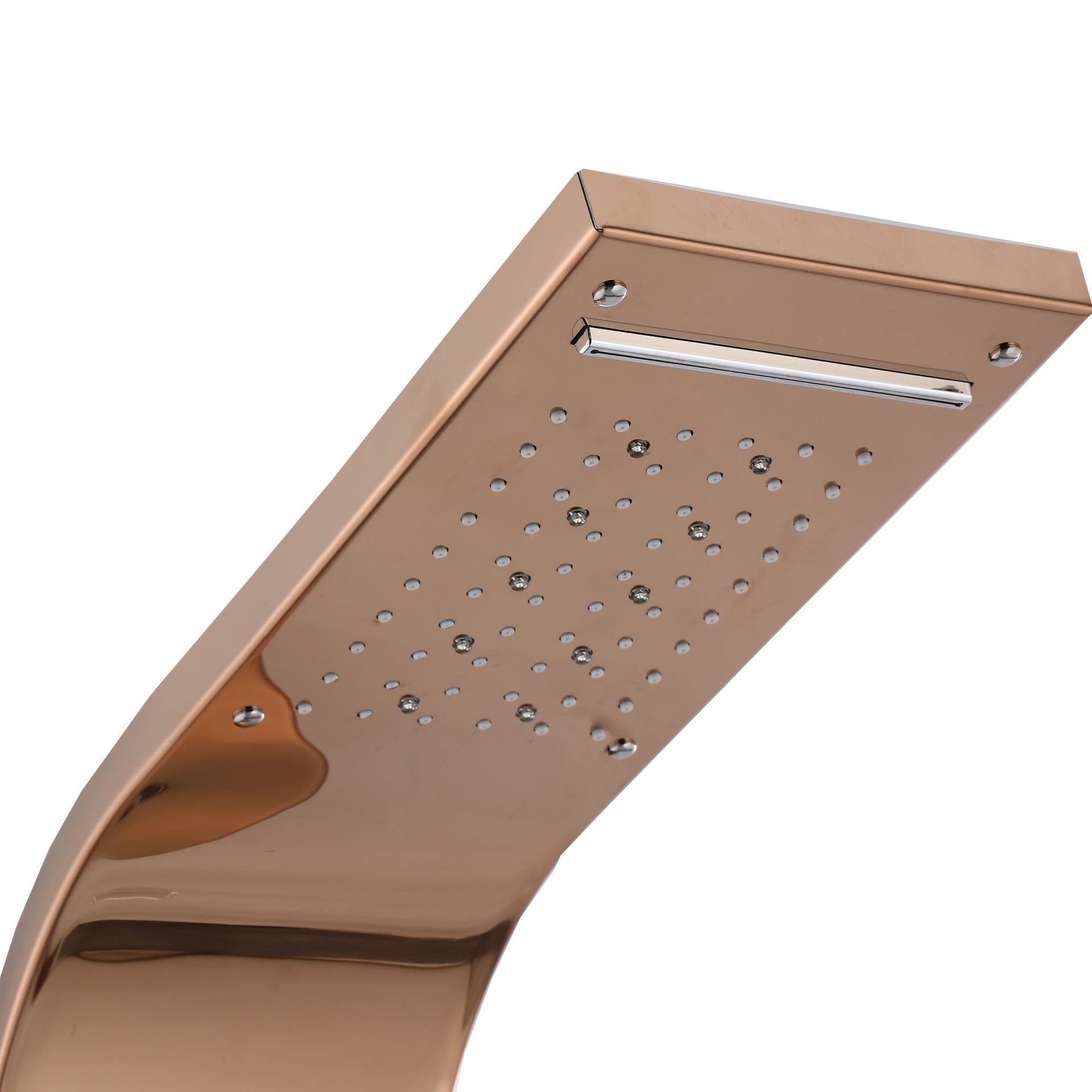 Заводская оптовая торговля прямыми продажами Cross -Bordder 304 Plus Border Mirror Lod Gold Номер светодиод