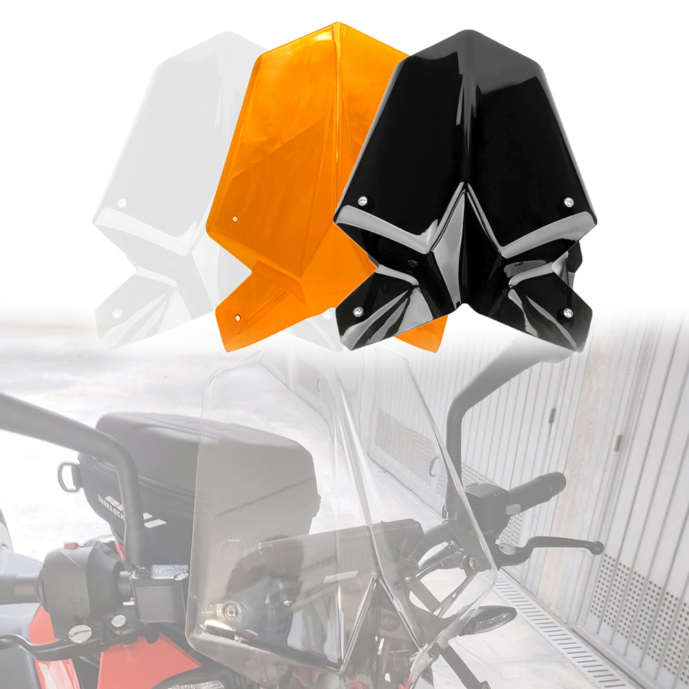 Подходит для KTM Duke 125 250 390 Модифицированное ветровое стекло для переднего ветрового стекла мотоцикла с 2017 по 2019 год