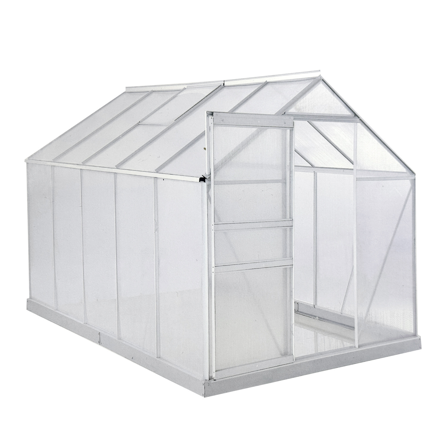 Household Greenhouse Flower House Assembled Walk in Mini Flower House Villa Type Single Aluminum Alloy Agricultural Warm House Wholesale