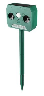Solar powered animal repellent, outdoor ultrasonic rodent repellent, electronic insect repellent, stray cat and dog manufacturer, direct approval and delivery