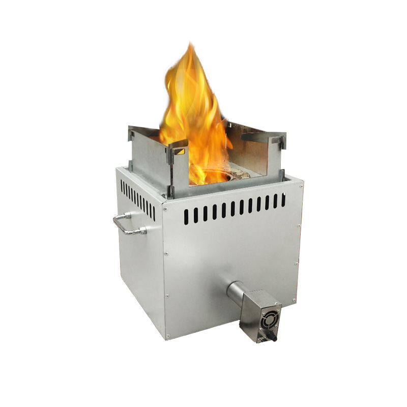 Outdoor firewood stove, travel raging stove, portable new type gasifier, household firewood burning new type of picnic stove