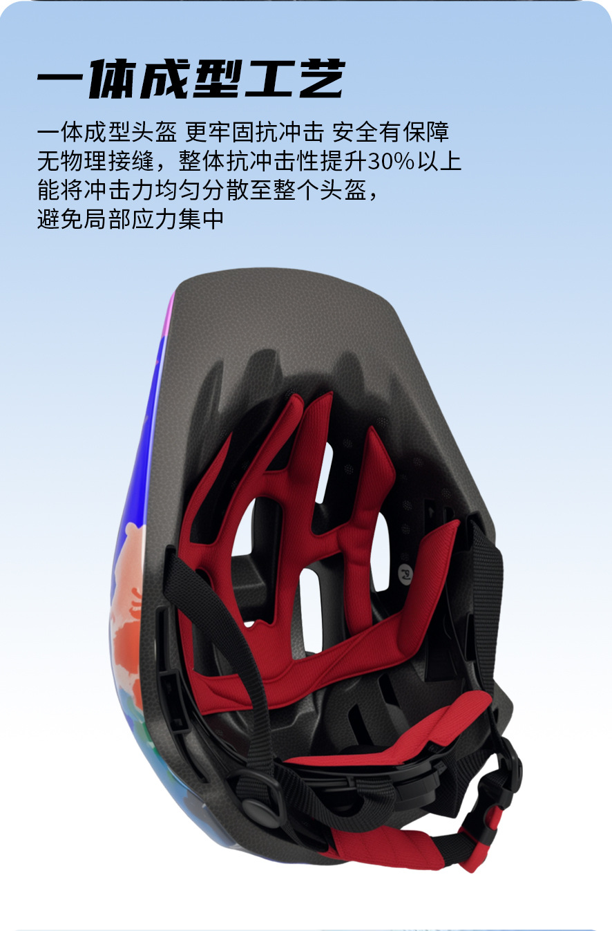 xpush儿童自行车头盔平衡车滑步车全盔轮滑防撞骑行装备全盔