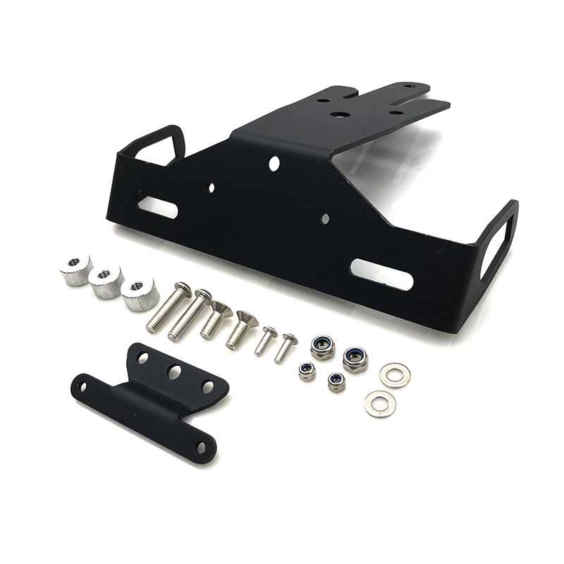 Подходит для модифицированных деталей мотоцикла Kawasaki ER-6N/F ninja650 с подсвеченным коротким хвостом, держателем номерного знака, держателем номерного знака