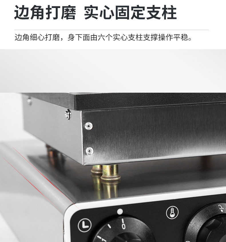 Ruichuang Commercial 25 hole Copper Causeway Pancake Burner Electric Gas 50 hole Japanese Copper Causeway Burner Circular Pancake Maker