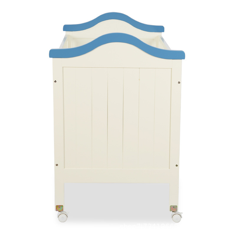Детская деревянная кроватка Hebkids KLD-619/139 белая