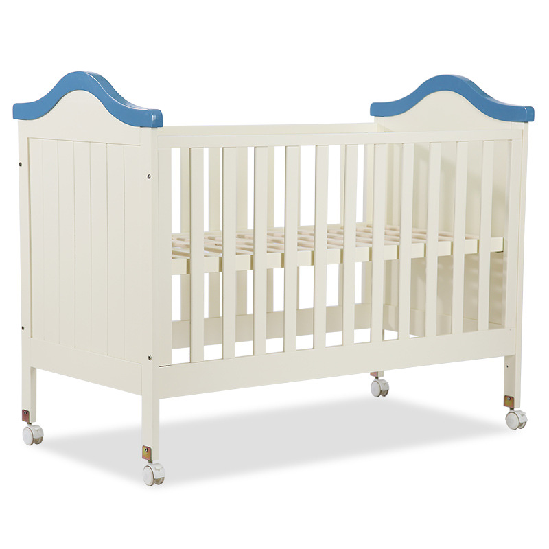 Детская деревянная кроватка Hebkids KLD-619/139 белая