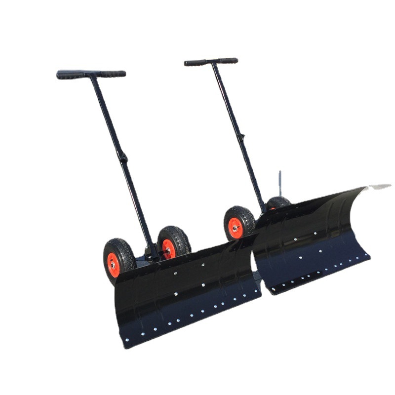 Supply manual hand push wheel snow shovel for quick snow removal. Wheel push snow shovel for manual hand push snow removal machine